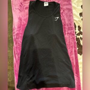 Gymshark Black Muscle Tee for Women